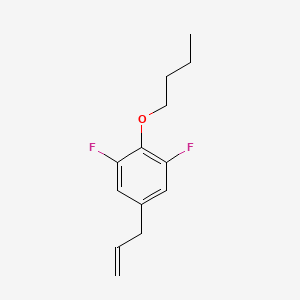 3-(4-n-Butoxy-3,5-difluorophenyl)-1-propene