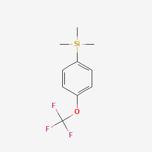 1-(Trimethylsilyl)-4-(trifluoromethoxy)benzene