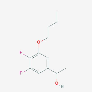 1-(3-Butoxy-4,5-difluorophenyl)ethanol