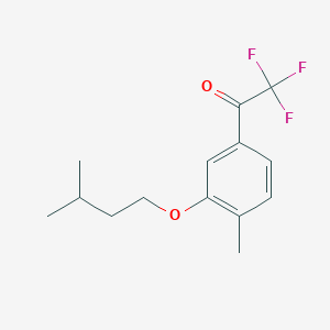 4'-Methyl-3'-iso-pentoxy-2,2,2-trifluoroacetophenone