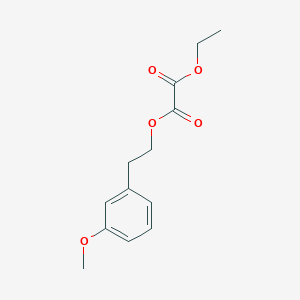 O2-Ethyl O1-[2-(3-methoxyphenyl)ethyl] oxalate