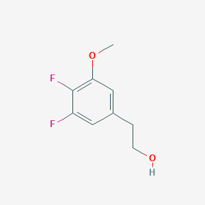 molecular formula C9H10F2O2 B8000891 2-(3,4-Difluoro-5-methoxyphenyl)ethanol 