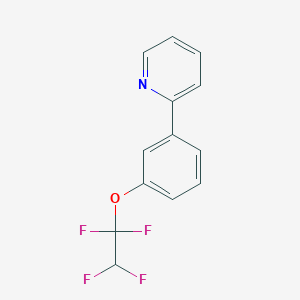 2-(3-(1,1,2,2-Tetrafluoroethoxy)phenyl)pyridine