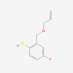 2-[(Allyloxy)methyl]-4-fluorothiophenol