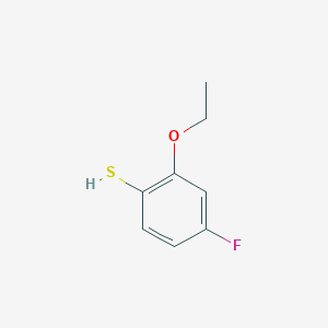 molecular formula C8H9FOS B8000981 2-Ethoxy-4-fluorothiophenol 