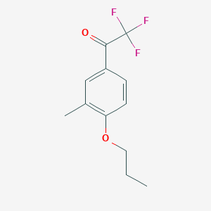 3'-Methyl-4'-n-propoxy-2,2,2-trifluoroacetophenone