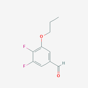 3,4-Difluoro-5-propoxybenzaldehyde