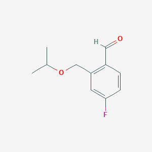 4-Fluoro-2-(isopropoxymethyl)benzaldehyde