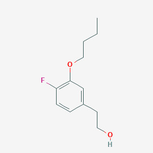 3-n-Butoxy-4-fluorophenethyl alcohol