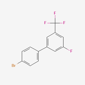 4-Bromo-3'-fluoro-5'-(trifluoromethyl)biphenyl