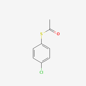 molecular formula C8H7ClOS B8001326 S-4-Chlorophenylthioacetate CAS No. 21021-60-3