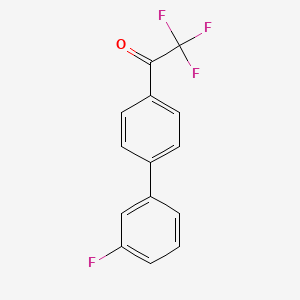 4'-(3-Fluorophenyl)-2,2,2-trifluoroacetophenone