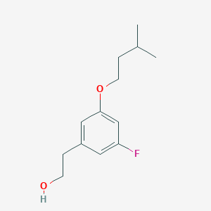 5-Fluoro-3-iso-pentoxyphenethyl alcohol