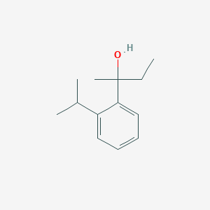molecular formula C13H20O B8001481 2-(2-iso-Propylphenyl)-2-butanol 