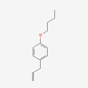 molecular formula C13H18O B8001508 1-Allyl-4-butoxybenzene 