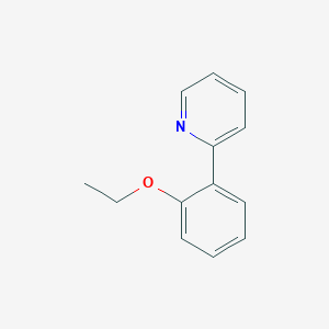 molecular formula C13H13NO B8001586 2-(2-乙氧苯基)吡啶 
