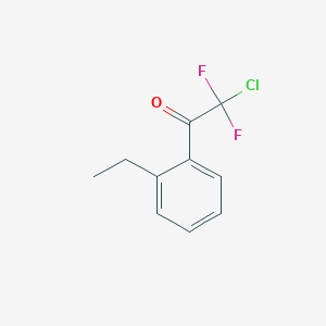 2-Chloro-1-(2-ethylphenyl)-2,2-difluoroethanone