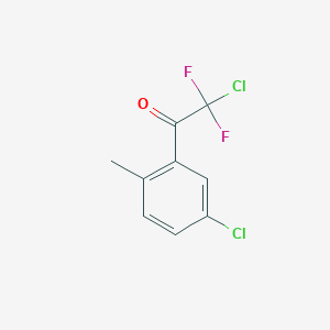 2-Chloro-1-(5-chloro-2-methylphenyl)-2,2-difluoroethanone