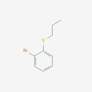 molecular formula C9H11BrS B8001818 (2-Bromophenyl)(propyl)sulfane 
