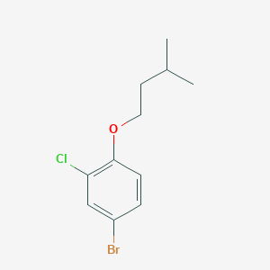 1-Bromo-3-chloro-4-iso-pentyloxybenzene