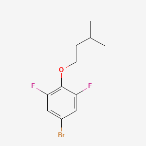 1-Bromo-3,5-difluoro-4-iso-pentyloxybenzene