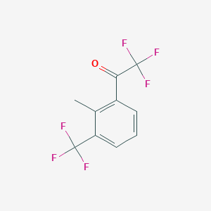 2,2,2-Trifluoro-1-(2-methyl-3-trifluoromethylphenyl)ethanone
