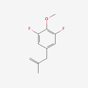 1,3-Difluoro-2-methoxy-5-(2-methylallyl)benzene