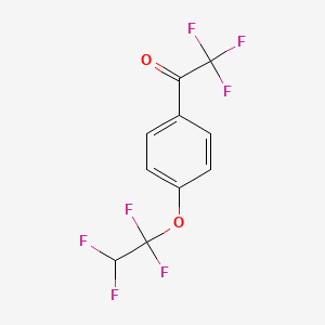 2,2,2-Trifluoro-1-[4-(1,1,2,2-tetrafluoroethoxy)phenyl]ethanone