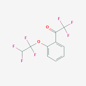 2,2,2-Trifluoro-1-[2-(1,1,2,2-tetrafluoroethoxy)phenyl]ethanone