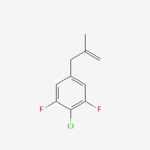 2-Chloro-1,3-difluoro-5-(2-methylallyl)benzene