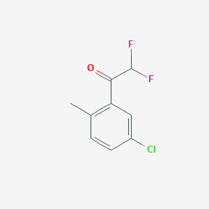 1-(5-Chloro-2-methylphenyl)-2,2-difluoroethanone