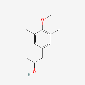 molecular formula C12H18O2 B8002367 1-(4-Methoxy-3,5-dimethylphenyl)propan-2-ol 