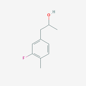 molecular formula C10H13FO B8002388 1-(3-Fluoro-4-methylphenyl)-2-propanol 
