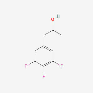 molecular formula C9H9F3O B8002411 1-(3,4,5-Trifluorophenyl)-2-propanol 