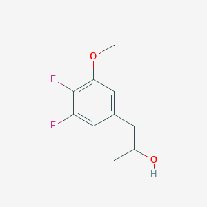 molecular formula C10H12F2O2 B8002430 1-(3,4-Difluoro-5-methoxyphenyl)-2-propanol 