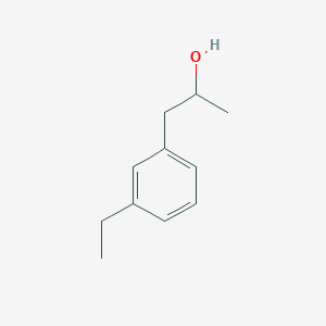 molecular formula C11H16O B8002438 1-(3-Ethylphenyl)propan-2-ol 