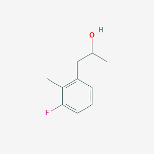 molecular formula C10H13FO B8002444 1-(3-Fluoro-2-methylphenyl)propan-2-ol 