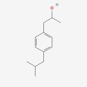 molecular formula C13H20O B8002447 3-(4-Isobutylphenyl)propane-2-ol 