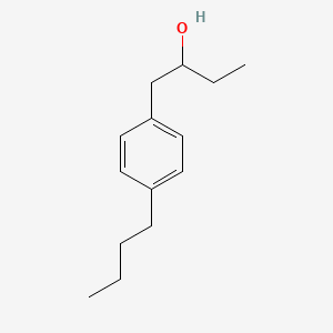 molecular formula C14H22O B8002460 1-(4-Butylphenyl)butan-2-ol 