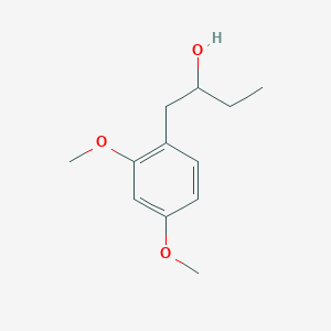molecular formula C12H18O3 B8002488 1-(2,4-Dimethoxyphenyl)-2-butanol 