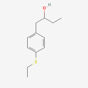 1-[4-(Ethylthio)phenyl]-2-butanol