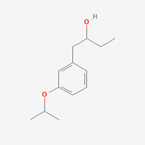1-(3-Isopropoxyphenyl)butan-2-ol