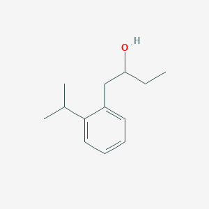 molecular formula C13H20O B8002552 1-(2-iso-Propylphenyl)-2-butanol 