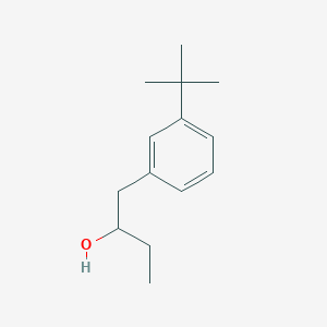 molecular formula C14H22O B8002580 1-(3-tert-Butylphenyl)-2-butanol 