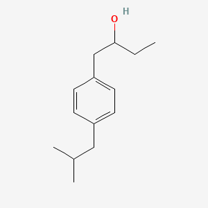 molecular formula C14H22O B8002641 1-(4-iso-Butylphenyl)-2-butanol 