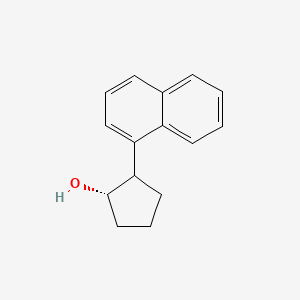 (1S)-2-naphthalen-1-ylcyclopentan-1-ol