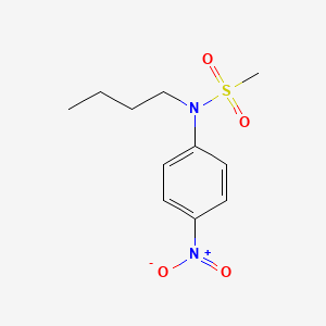 N-Butyl-N-(4-nitrophenyl)methanesulfonamide