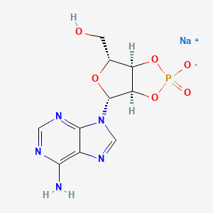 molecular formula C10H11N5NaO6P B8002728 CID 2724386 