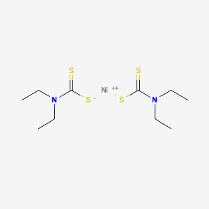 molecular formula C10H20N2NiS4 B8002807 二乙基二硫代氨基甲酸镍 CAS No. 52610-81-8