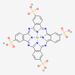molecular formula C32H16N8O12S4Zn B8002829 CID 3761712 